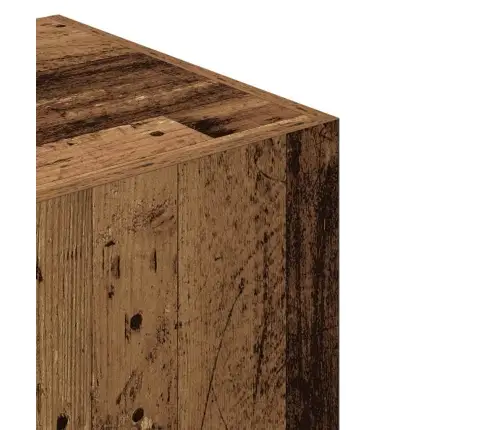 Riidekapp Old Wood 90X52X200 Cm Engineered Wood