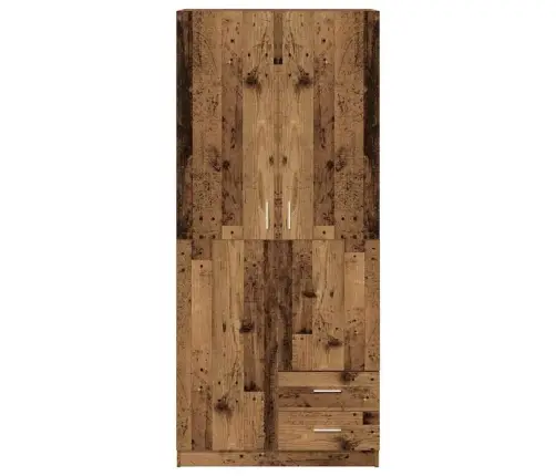 Skapis, Veca Koka, 80X52X180 Cm, Inženierijas Koks Vidaxl Skapis, Veca Koka, 80X52X180 Cm, Inženierijas Koks Vidaxl