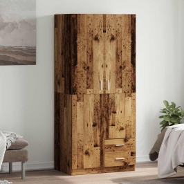 Spinta Old Wood 80X52X180 Cm Engineered Wood