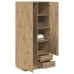 Skapis Artisan Oak 80X52X180 Cm Engineered Wood Vidaxl