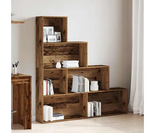 Knygų Spintelė Sena Mediena 157X24X160 Cm Inžinierinė Mediena