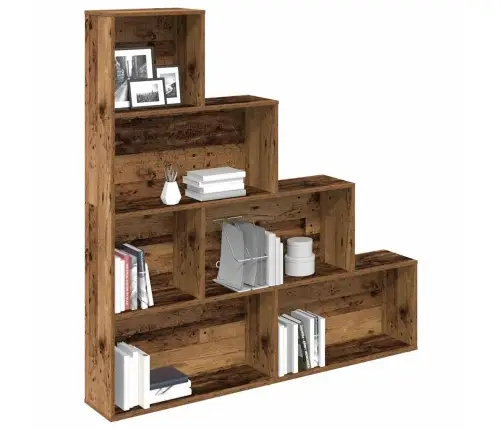 Knygų Spintelė Sena Mediena 157X24X160 Cm Inžinierinė Mediena