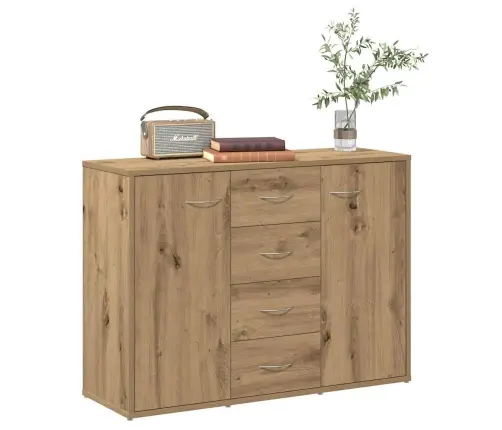 Kumode, Koka Krāsa, 88X30X64 Cm, Inženierijas Koks Vidaxl