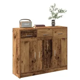 Kumode, Veca Koka, 91X28X75 Cm, Inženierijas Koks Vidaxl
