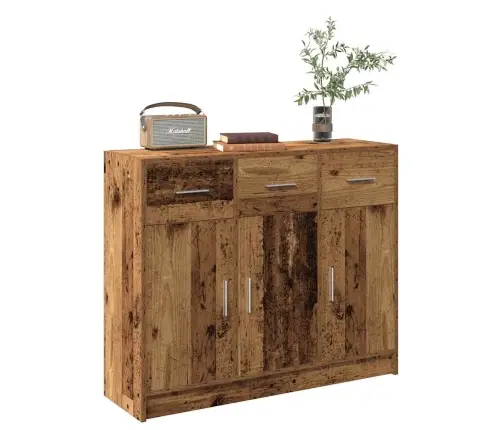 Kumode, Veca Koka, 91X28X75 Cm, Inženierijas Koks Vidaxl