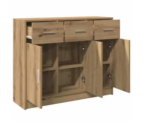 Puhvetkapp Artisan Oak 91X28X75 Cm Engineered Wood