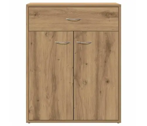 Bufete Artisan Oak 60X30X75 Cm Engineered Wood Vidaxl