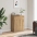 Bufete Artisan Oak 60X30X75 Cm Engineered Wood Vidaxl