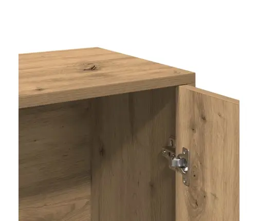 Bufete Artisan Oak 60X30X75 Cm Engineered Wood Vidaxl