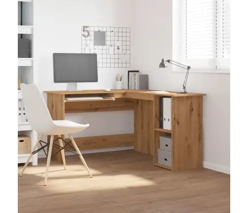 Rakstāmgalds 120X140X75 Cm Inženierijas Koks Amatnieks Ozolkoks Vidaxl