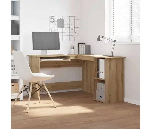 Rakstāmgalds 120X140X75 Cm Inženierijas Koks Amatnieks Ozolkoks Vidaxl