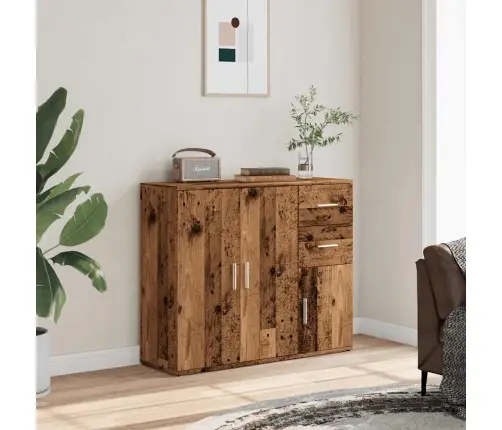 Puhvetkapp, Vana Puit 91X29,5X75 Cm Tehispuit