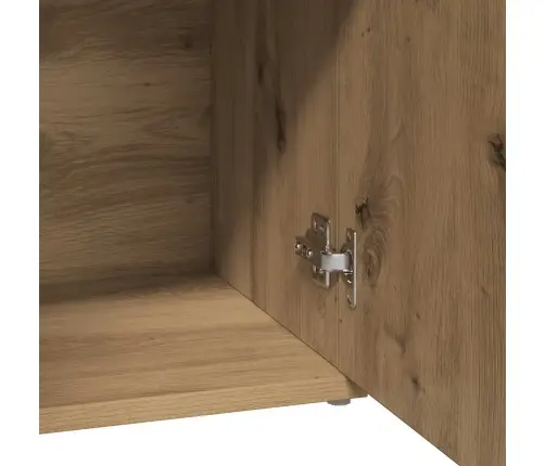 Kumode, Koka Krāsa, 91X29,5X75 Cm, Inženierijas Koks Vidaxl