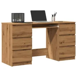 Rašomasis Stalas, Artisano, 140X50X77cm Apdirbta Mediena