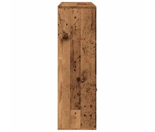 Raamatukapp Vana Puit 98X29X97,5 Cm Engineered Wood