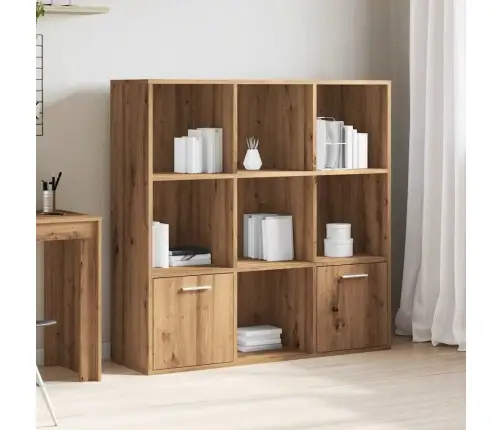 Raamatukapp Artisan Tamm 98X29X97,5 Cm Ehituspuit