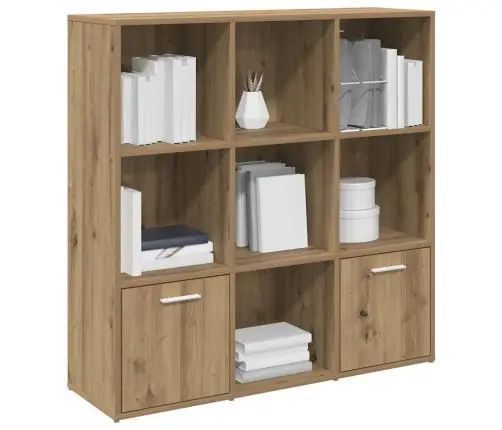 Raamatukapp Artisan Tamm 98X29X97,5 Cm Ehituspuit