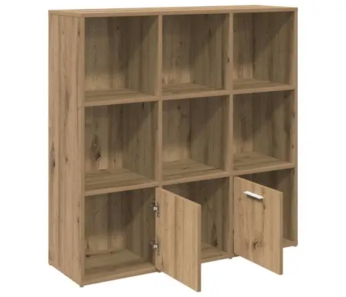 Raamatukapp Artisan Tamm 98X29X97,5 Cm Ehituspuit