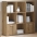 Raamatukapp Artisan Tamm 98X29X97,5 Cm Ehituspuit