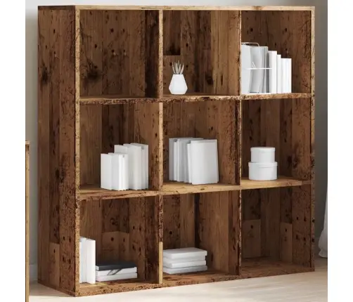 Raamatukapp Vana Puit 98X29X97,5 Cm