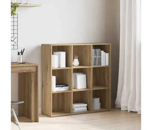 Raamatukapp Artisan Oak 98X29X97,5 Cm