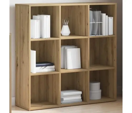 Raamatukapp Artisan Oak 98X29X97,5 Cm