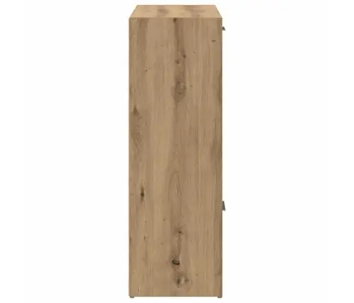 Grāmatu Plaukts Koka Krāsa 60,5X30X90 Cm Inženierijas Koks Vidaxl