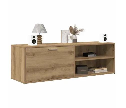 Tv Skapītis Ozolkoka Amatnieks 120X34X37 Cm Inženierijas Koks Vidaxl