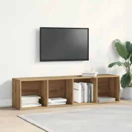 Tv Skapītis Ozolkoka Amatnieks 120X34X37 Cm Inženierijas Koks Vidaxl