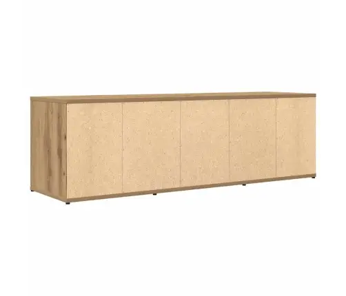 Tv Skapītis Ozolkoka Amatnieks 120X34X37 Cm Inženierijas Koks Vidaxl