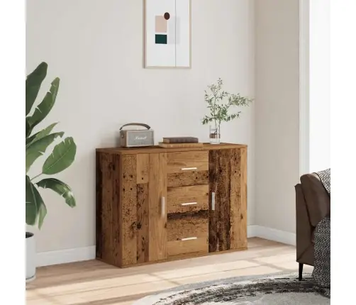 Kumode, Veca Koka, 90X29,5X65 Cm, Inženierijas Koks Vidaxl