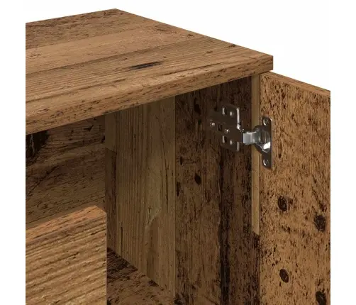 Kumode, Veca Koka, 90X29,5X65 Cm, Inženierijas Koks Vidaxl