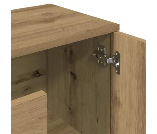 Kumode, Koka Krāsa, 90X29,5X65 Cm, Inženierijas Koks Vidaxl