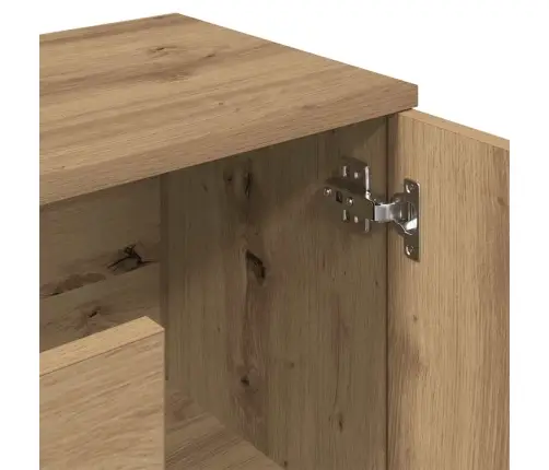 Kumode, Koka Krāsa, 90X29,5X65 Cm, Inženierijas Koks Vidaxl