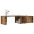 Kafijas Galdiņš Old Wood 150X50X35 Cm Engineered Wood Vidaxl
