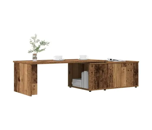 Kafijas Galdiņš Old Wood 150X50X35 Cm Engineered Wood Vidaxl Kafijas Galdiņš Old Wood 150X50X35 Cm Engineered Wood Vidaxl