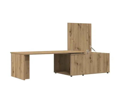 Diivanilaud Artisan Tamm 150X50X35 Cm Ehituspuit