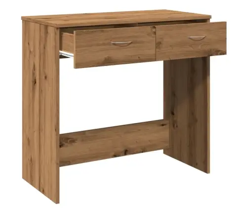 Rašomasis Stalas, Artisano Ąžuolo, 80X40X75cm Apdirbta Mediena