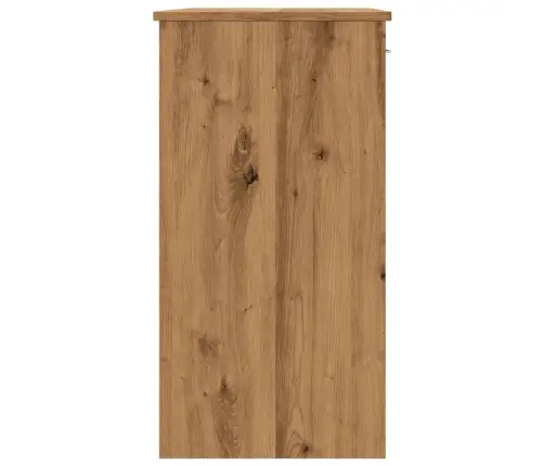 Rašomasis Stalas, Artisano Ąžuolo, 80X40X75cm Apdirbta Mediena