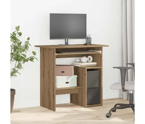 Rakstāmgalds Ozolkoka Amatnieks 80X45X74 Cm Skaidu Plāksne Vidaxl Rakstāmgalds Ozolkoka Amatnieks 80X45X74 Cm Skaidu Plāksne Vidaxl