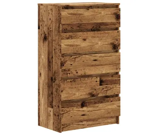 Spintelė Su Stalčiais, Medienos, 60X36X103cm Apdirbta Mediena