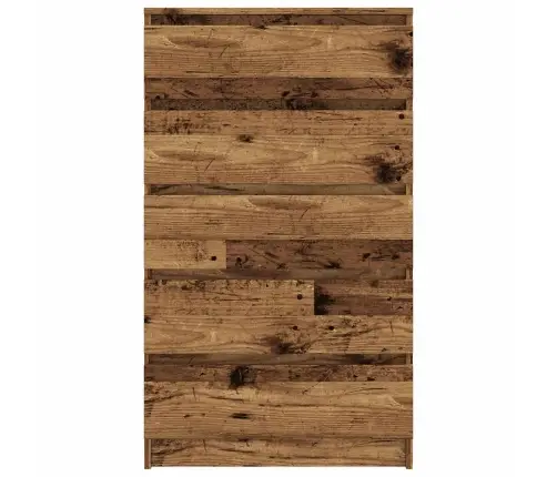 Spintelė Su Stalčiais, Medienos, 60X36X103cm Apdirbta Mediena