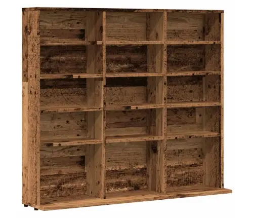 Cd Skapis Old Wood 100X23X89,5 Cm Engineered Wood Vidaxl