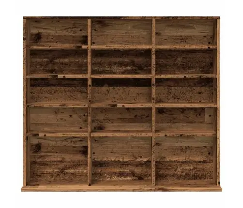 Cd Skapis Old Wood 100X23X89,5 Cm Engineered Wood Vidaxl