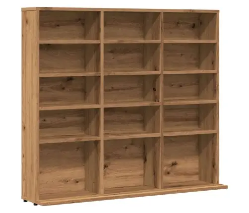 Cd Skapis Artisan Oak 100X23X89,5 Cm Engineered Wood Vidaxl