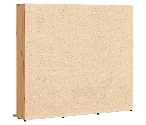 Cd Skapis Artisan Oak 100X23X89,5 Cm Engineered Wood Vidaxl