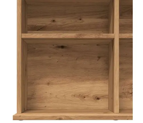 Cd Skapis Artisan Oak 100X23X89,5 Cm Engineered Wood Vidaxl