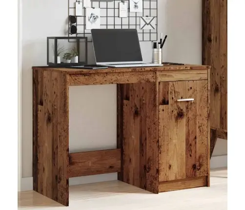 Rašomasis Stalas, Medienos, 100X50X76cm Apdirbta Mediena