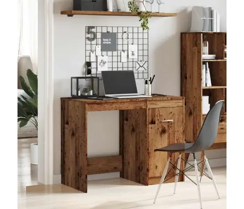 Rašomasis Stalas, Medienos, 100X50X76cm Apdirbta Mediena