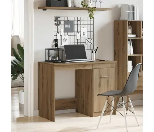 Rakstāmgalds, Koka Krāsa, 100X50X76 Cm, Inženierijas Koks Vidaxl